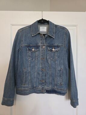 Old Navy Medium Wash Denim Jean Jacket - Medium